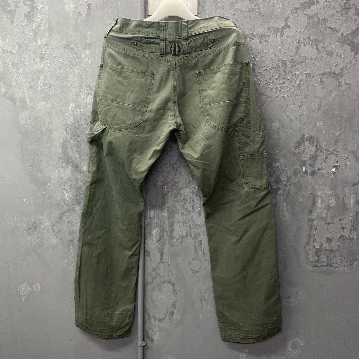 If Six Was Nine × Le Grande Bleu (L.G.B.) Memory Special Double Knee Casual Pants Size US 35 - 7 Thumbnail