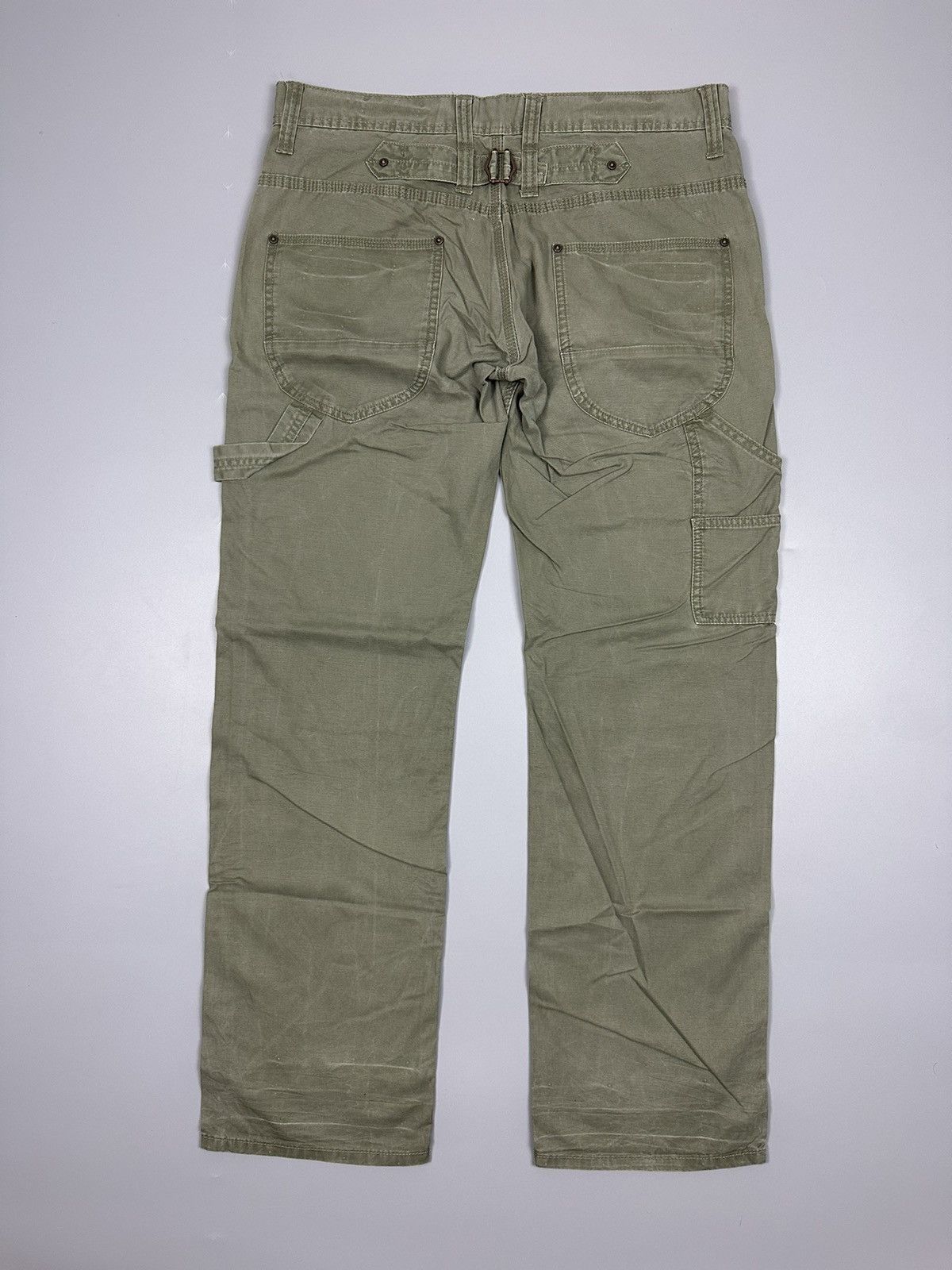 If Six Was Nine × Le Grande Bleu (L.G.B.) Memory Special Double Knee Casual Pants Size US 35 - 2 Thumbnail