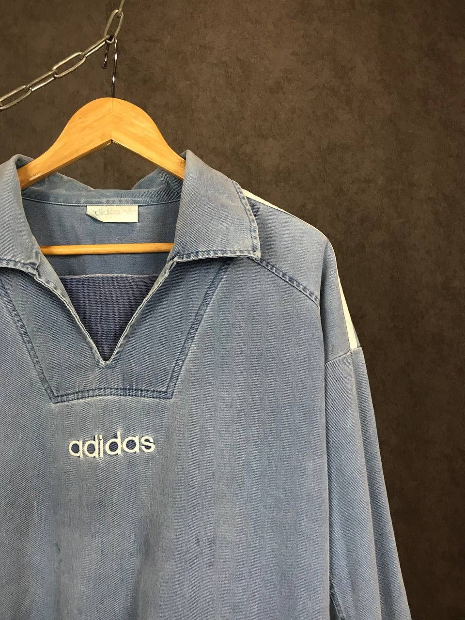 Adidas Adidas vintage streetwear sweatshirt Size US L / EU 52-54 / 3 - 2 Thumbnail