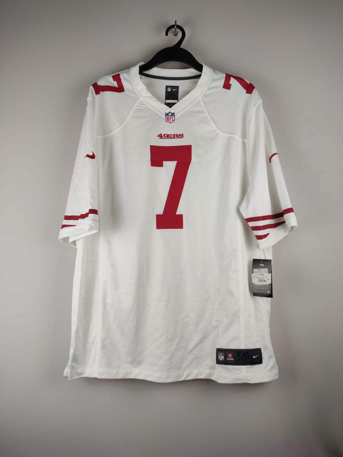 Kaepernick #7 San Francisco 49ers Nike Jersey White