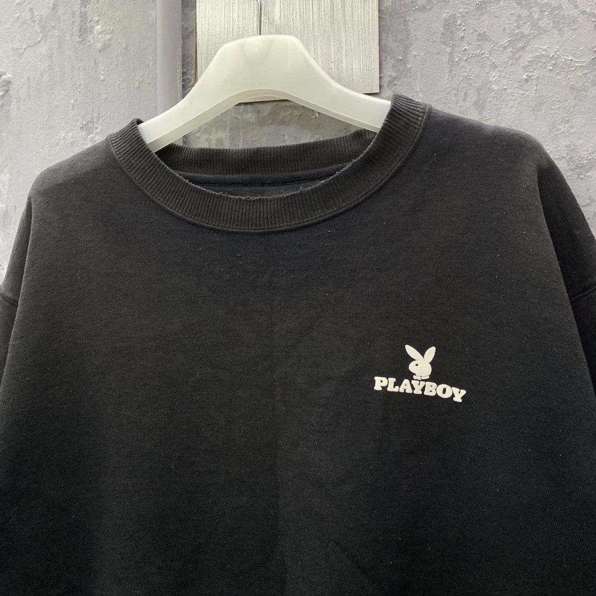Playboy Vintage 90s Playboy Big Logo Spellout Crewneck Sweatshirt Size US L / EU 52-54 / 3 - 5 Thumbnail