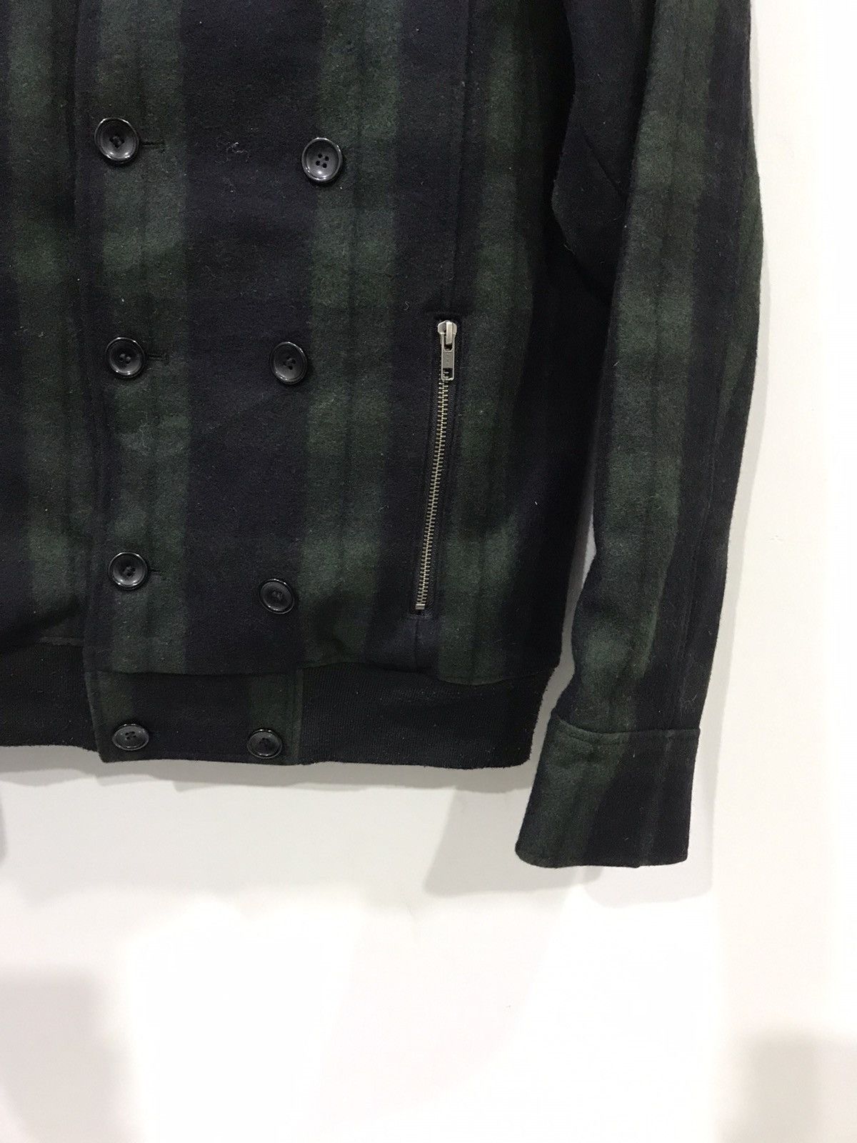 Designer × Japanese Brand WHO'S WHO Japan PlaidDouble Breast Wool Coat Size US L / EU 52-54 / 3 - 5 Thumbnail