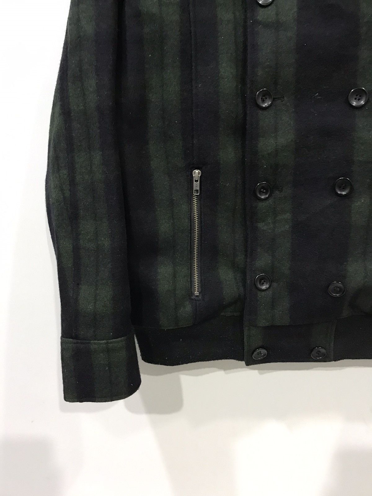 Designer × Japanese Brand WHO'S WHO Japan PlaidDouble Breast Wool Coat Size US L / EU 52-54 / 3 - 6 Thumbnail