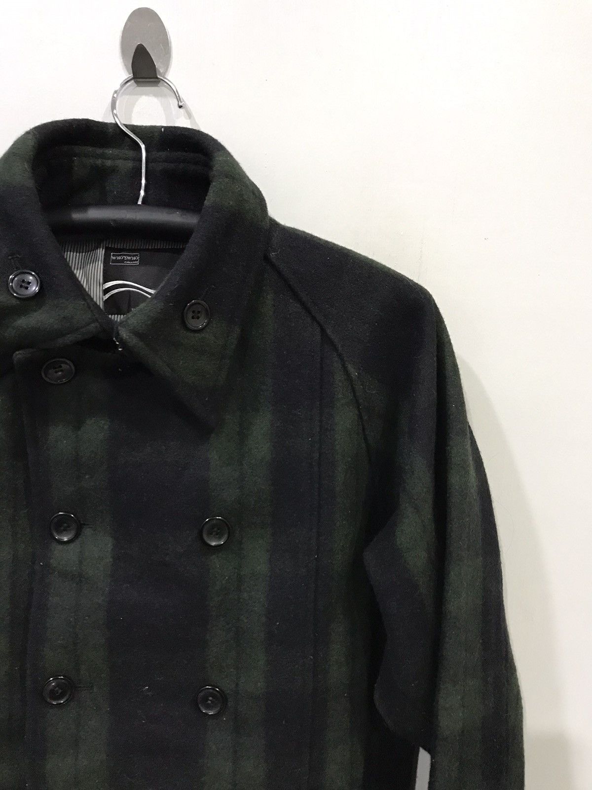Designer × Japanese Brand WHO'S WHO Japan PlaidDouble Breast Wool Coat Size US L / EU 52-54 / 3 - 3 Thumbnail