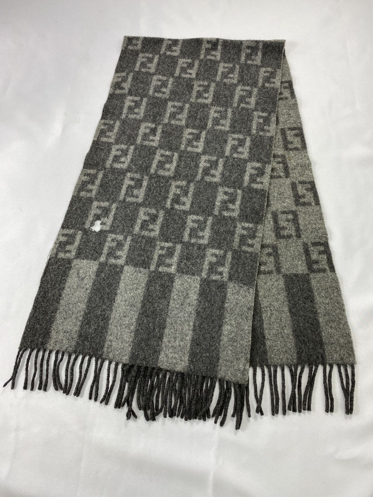 Vintage Fendi Monogram Scarf/Muffler - T004 Size ONE SIZE - 2 Thumbnail