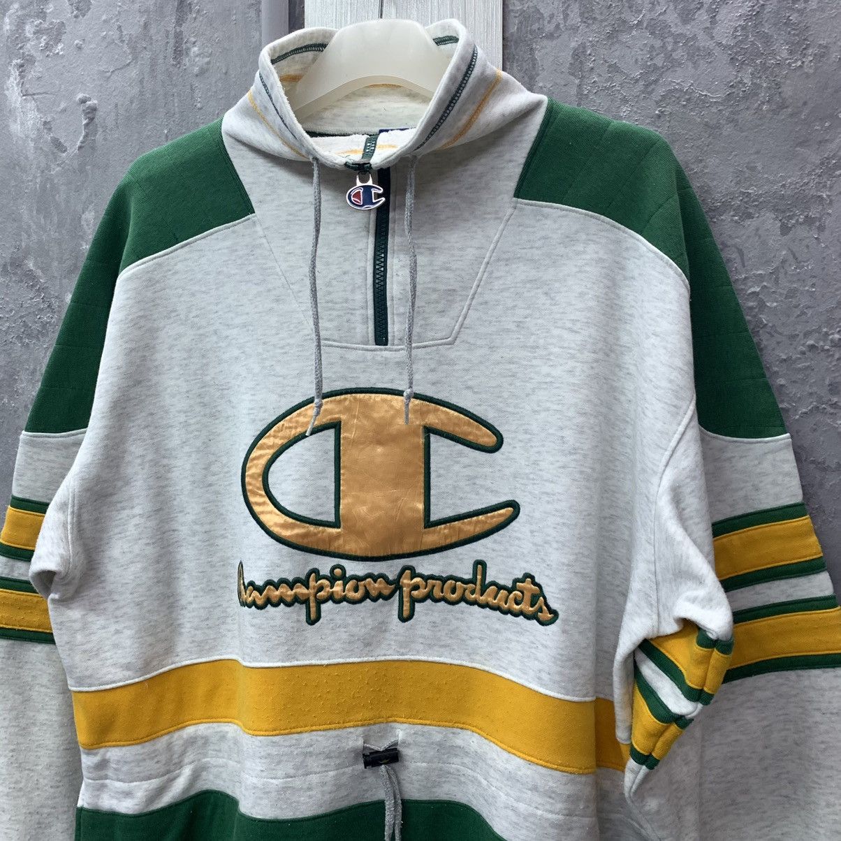 Champion Vintage Champion Big Logo Zipper Sweatshirt Size US M / EU 48-50 / 2 - 4 Thumbnail