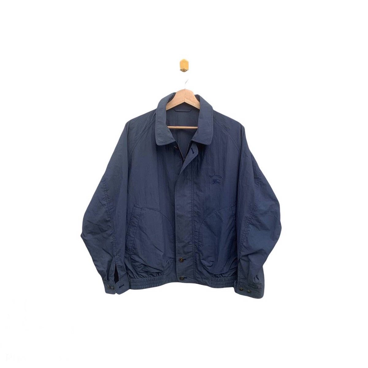 Burberry Burberrys Small Logo Embroidery Jacket Size US L / EU 52-54 / 3 - 1 Thumbnail