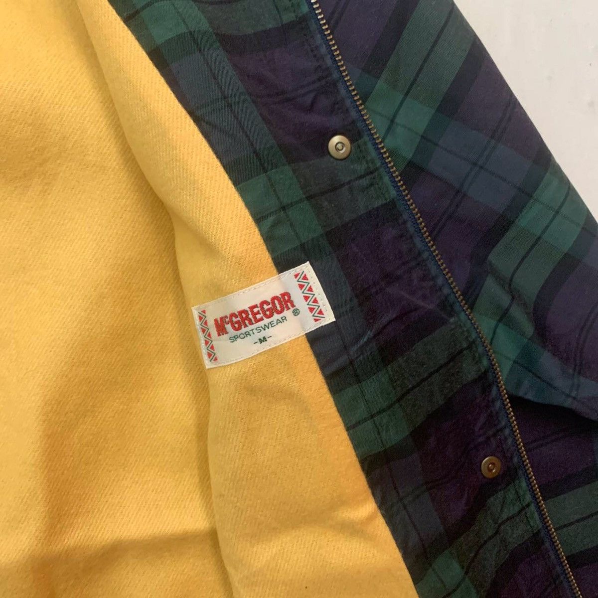 McGregor × Vintage 90’s McGregor Check Tartan Plaid Jacket Size US L / EU 52-54 / 3 - 10 Thumbnail