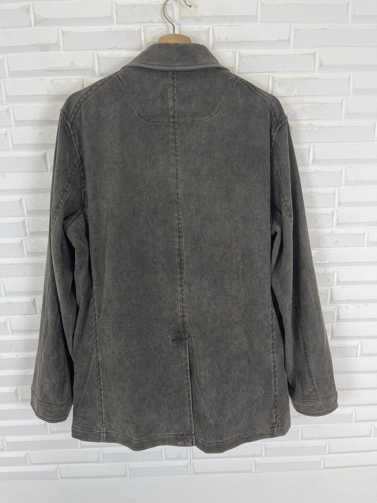 Kansai Yamamoto Vintage KANSAI YAMAMOTO Thrashed Look Design Jacket Size US M / EU 48-50 / 2 - 4 Thumbnail