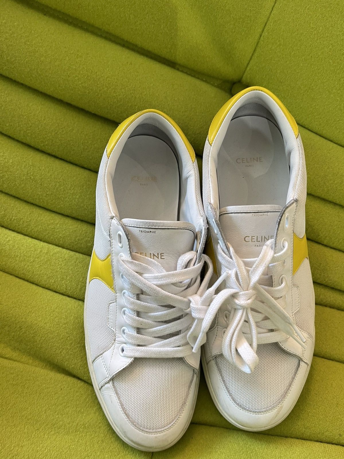 Celine × Hedi Slimane Celine 2021 Hedi TR01 Triomphe Low Sneakers