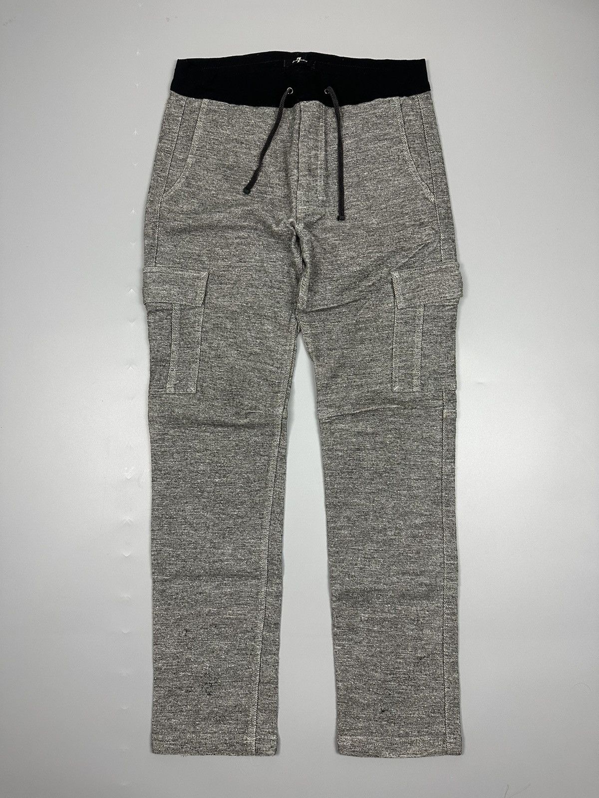 7 For All Mankind 7 For All Mankind Herringbone Sweatpants Cargo Size US 34 / EU 50 - 1 Thumbnail