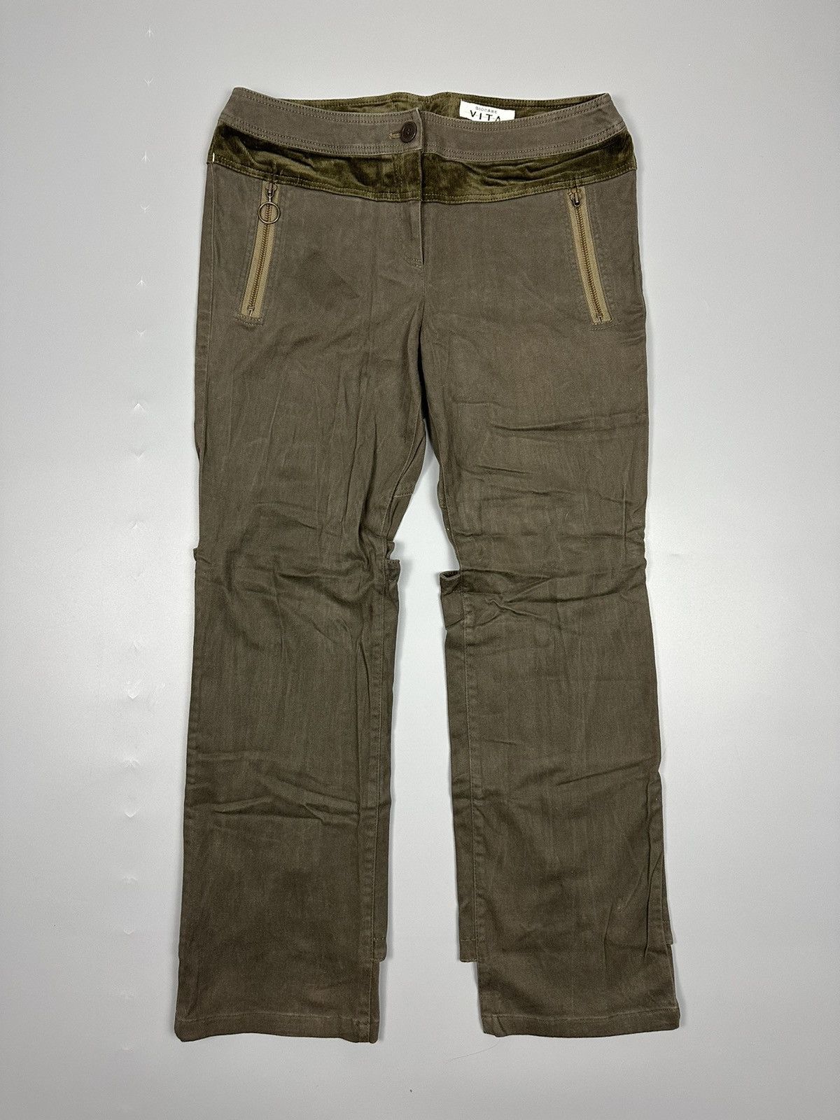 Japanese Brand × Vince Giocare Vita Double Sided Calf Cargo Pants Size US 32 / EU 48 - 2 Thumbnail