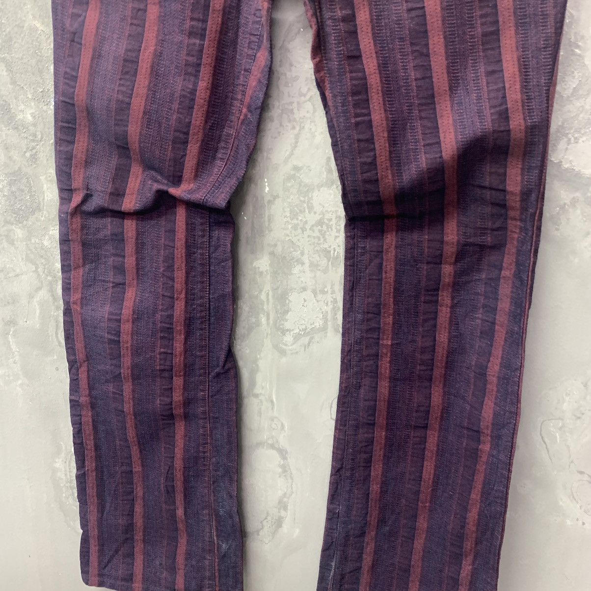 Japanese Brand Checkered Jeans Casual Style Size US 30 / EU 46 - 5 Thumbnail
