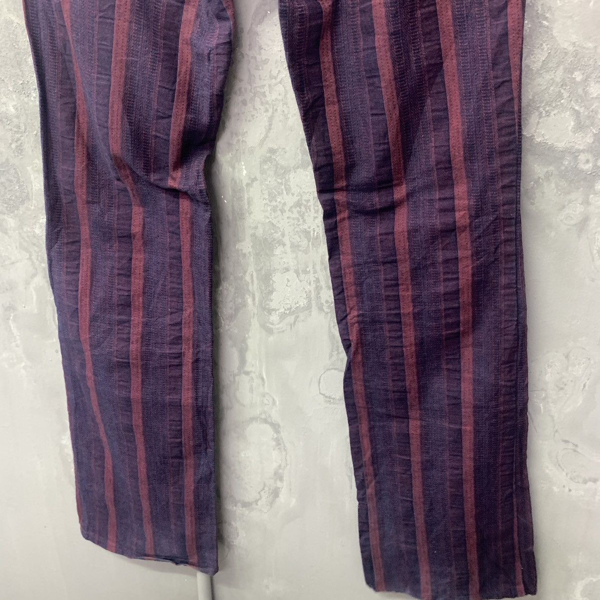 Japanese Brand Checkered Jeans Casual Style Size US 30 / EU 46 - 10 Thumbnail
