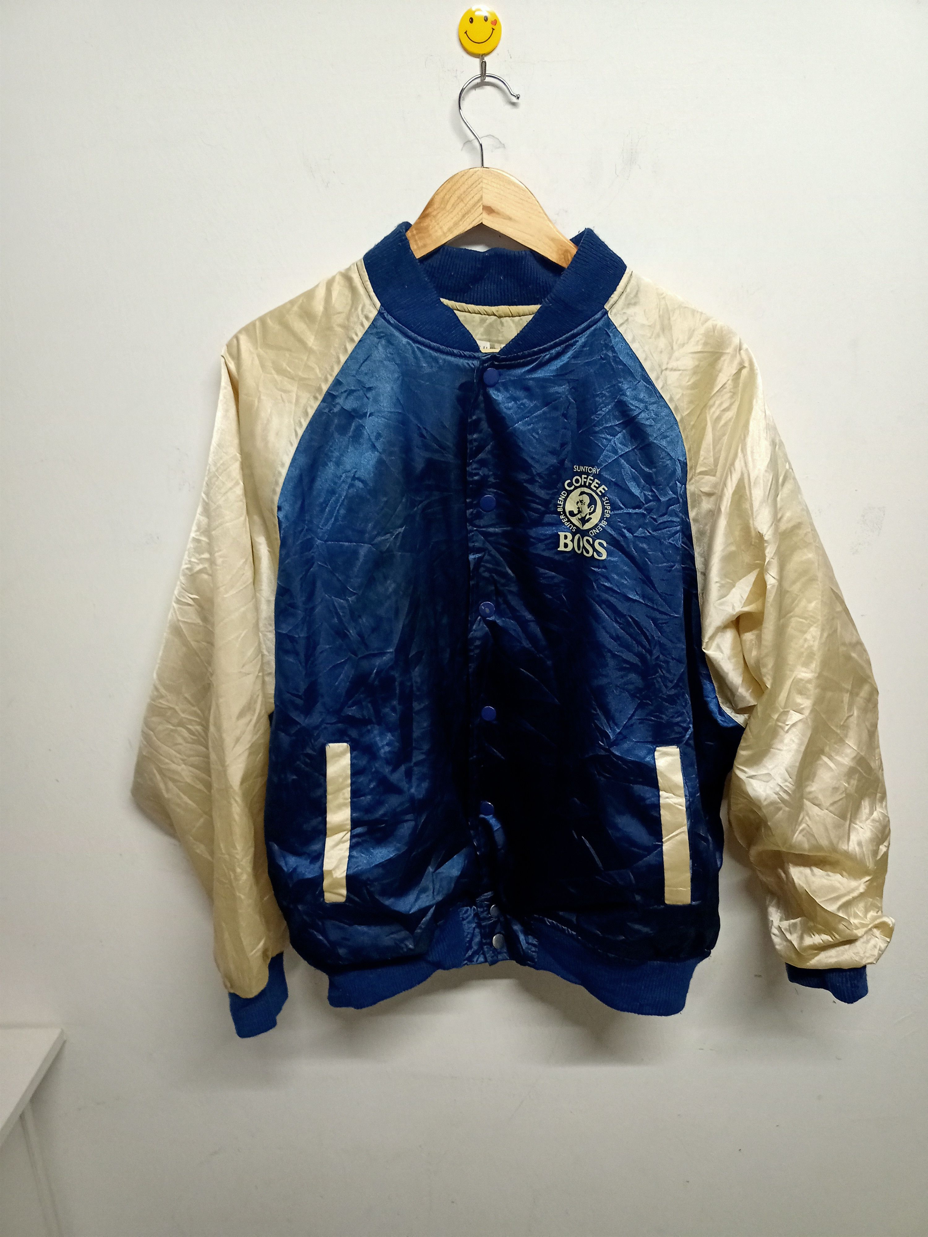 Mizuno SUNTORY COFFEE BOSS ジャケット XL Mizuno SUNTORY COFFEE BOSS ジャケット XL HOT VTG Men's
