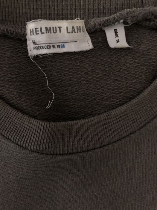 Helmut Lang 1999 vintage raglan short sleeve crewneck sweatshirt