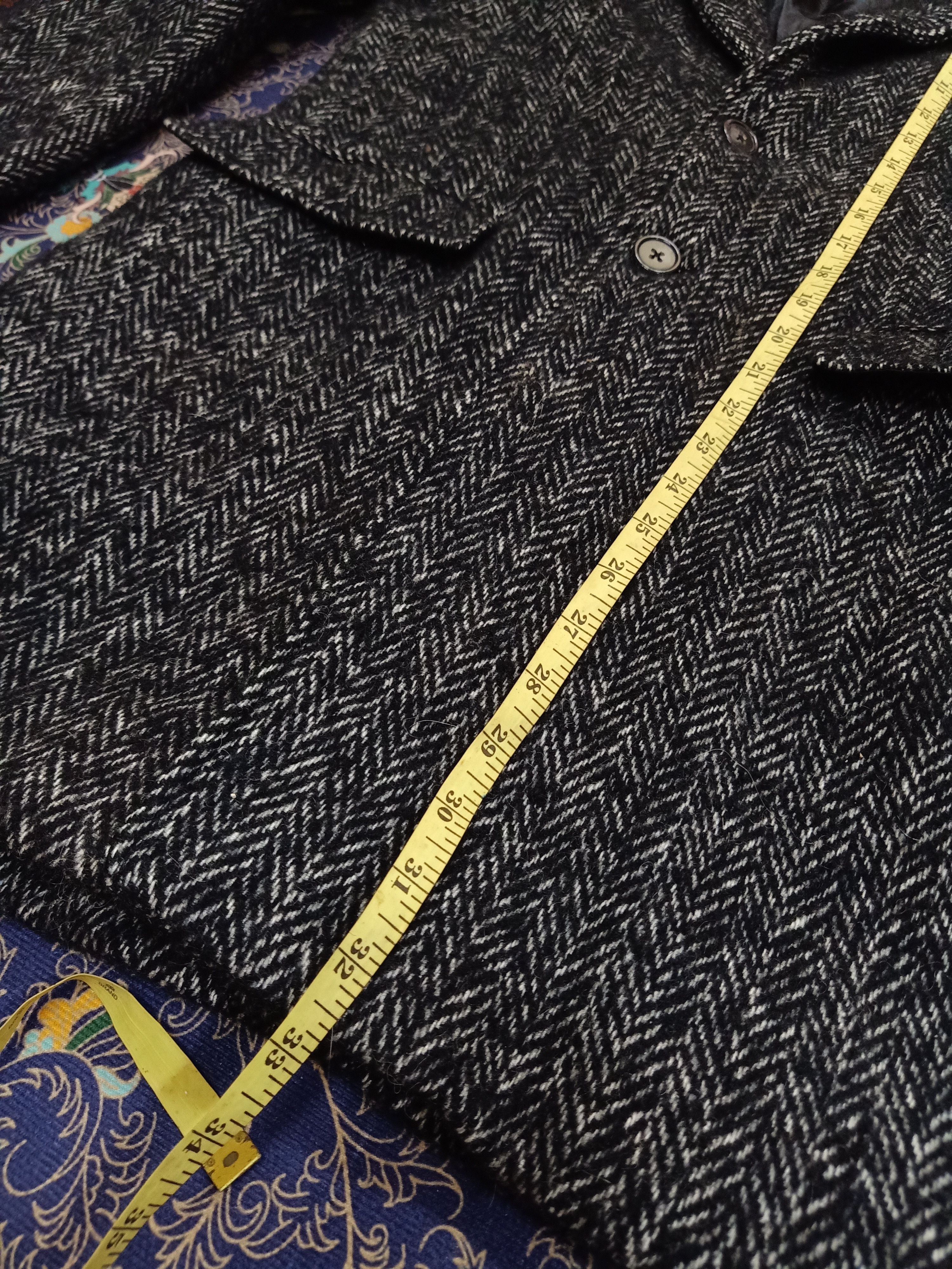 Japanese Brand VANQUISH Tokyo Japan Houndstooth Black White Parka Size US M / EU 48-50 / 2 - 10 Thumbnail