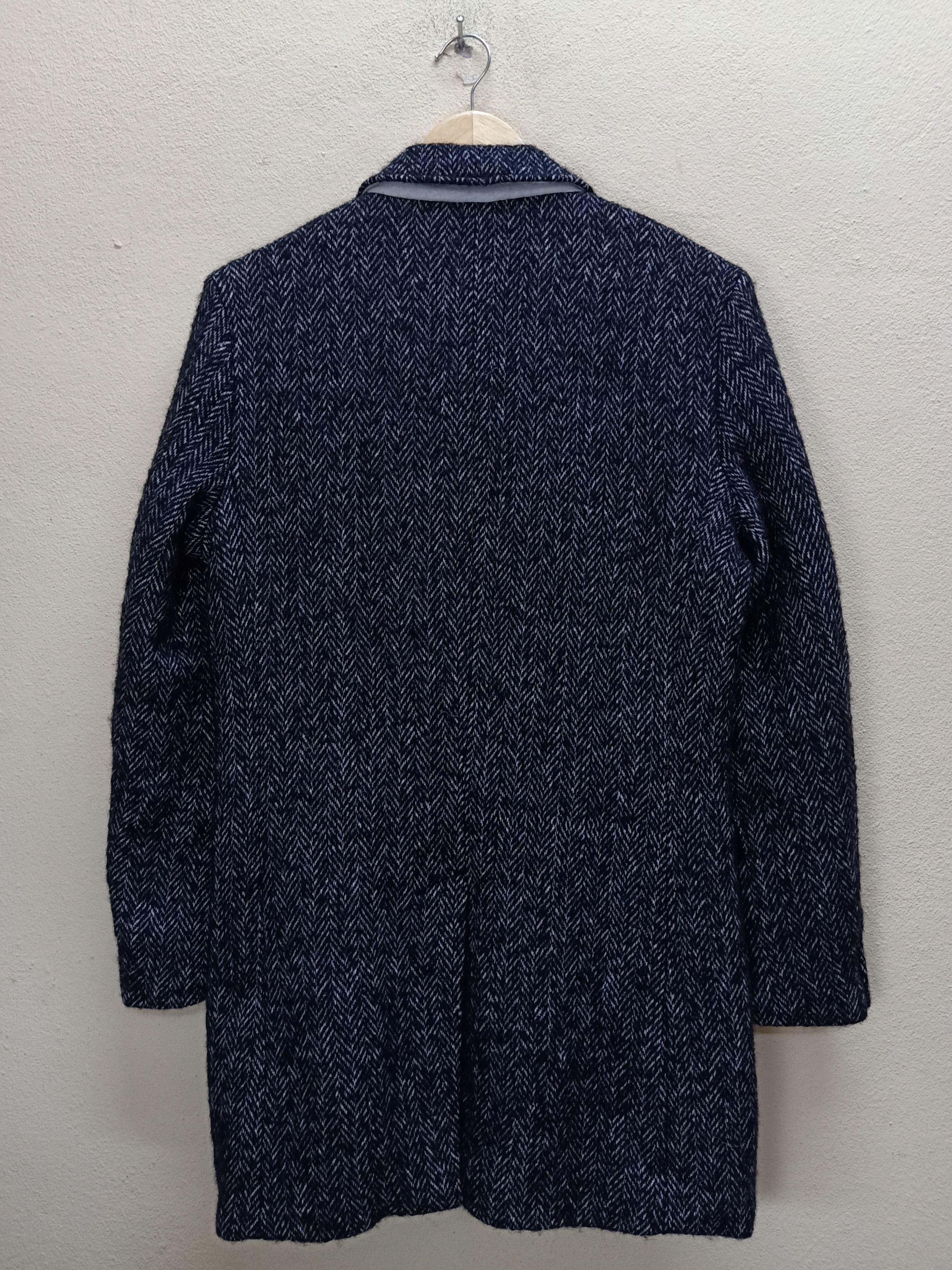 Japanese Brand VANQUISH Tokyo Japan Houndstooth Black White Parka Size US M / EU 48-50 / 2 - 2 Thumbnail
