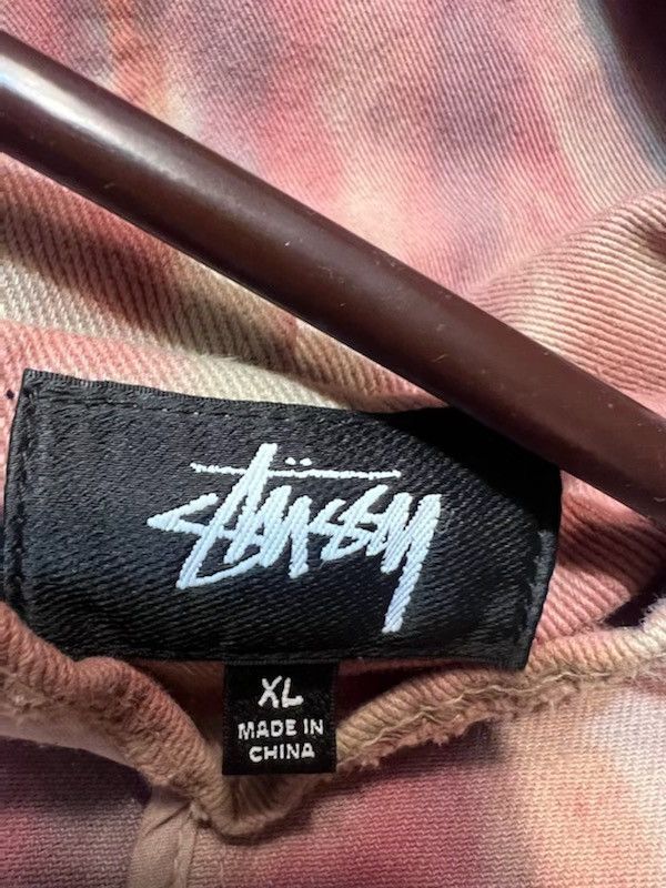 Stussy Stussy Dyed Work Jacket Size US XL / EU 56 / 4 - 4 Thumbnail