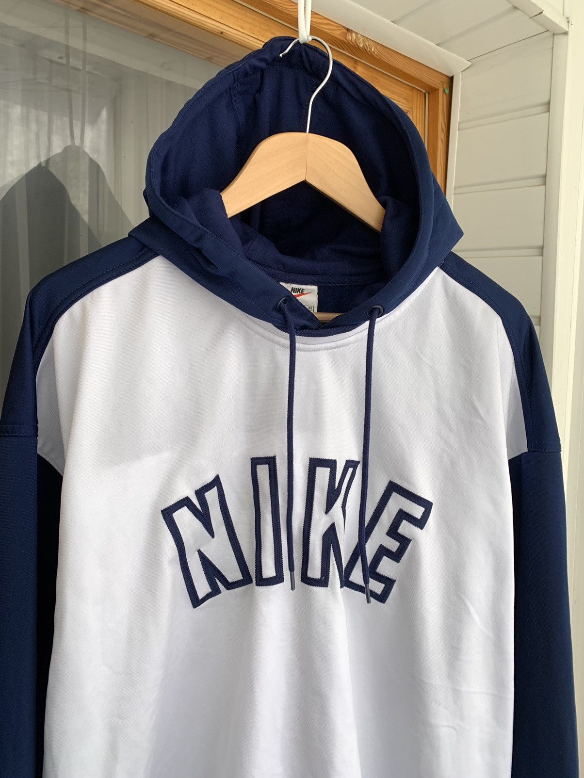 Vintage Nike Vintage 90s Big Logo Hoodie Jacket Men’s Size XL Size US XL / EU 56 / 4 - 3 Thumbnail