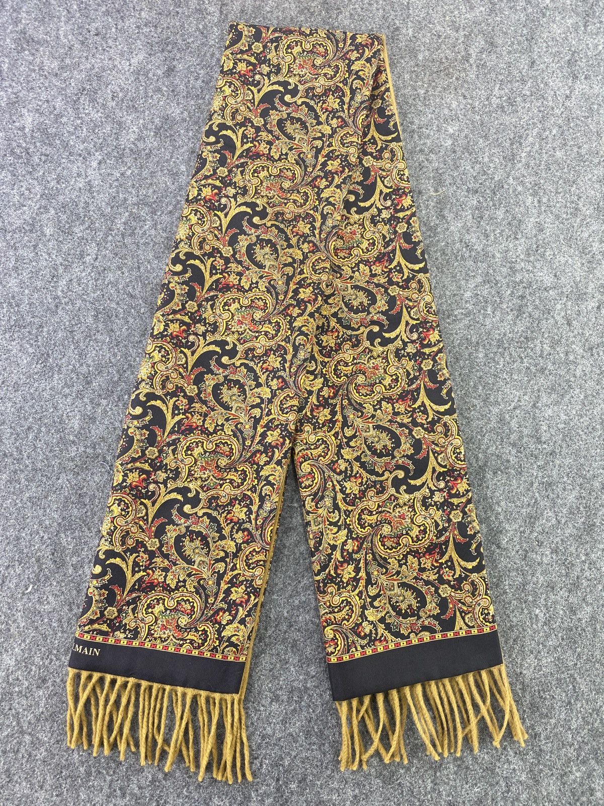 Pierre Balmain PIERRE BALMAIN PAISLEY Scarf / Muffler / Neckwear -T090 Size ONE SIZE - 3 Thumbnail