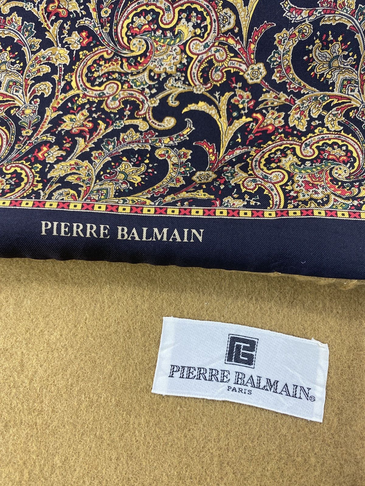 Pierre Balmain PIERRE BALMAIN PAISLEY Scarf / Muffler / Neckwear -T090 Size ONE SIZE - 5 Thumbnail