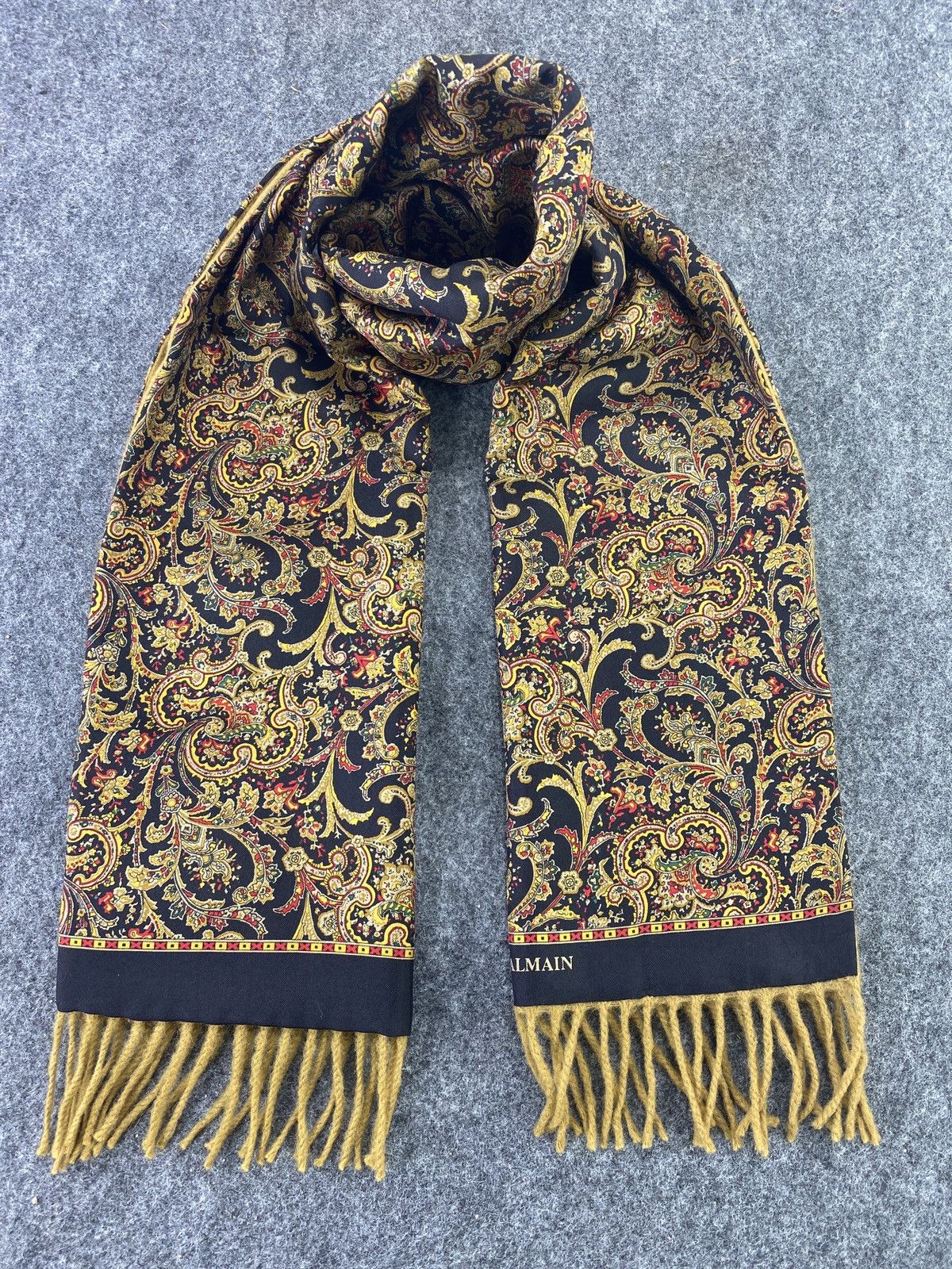 Pierre Balmain PIERRE BALMAIN PAISLEY Scarf / Muffler / Neckwear -T090 Size ONE SIZE - 1 Thumbnail