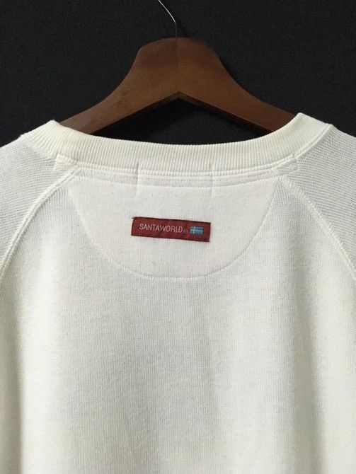 Japanese Brand × Vintage 1984 Vintage Santa World Big Logo Crewneck Pullover Size US L / EU 52-54 / 3 - 7 Thumbnail
