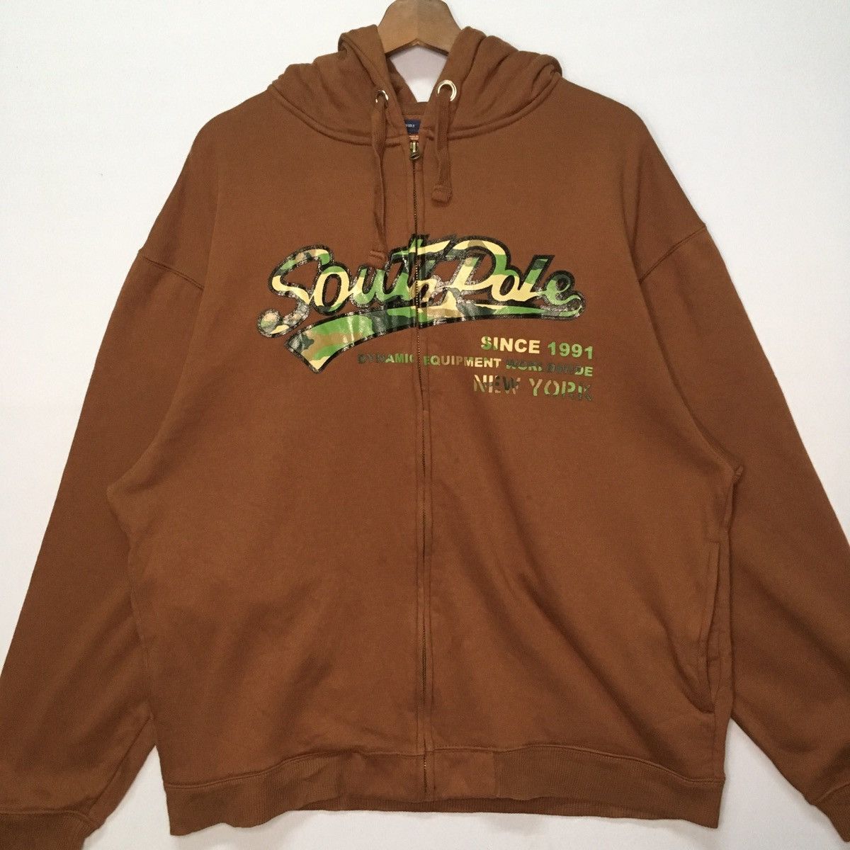 Southpole × Vintage 💥💥 RARE!! Southpole Camo Style Big Logo Hoodie Sweatshirt Size US L / EU 52-54 / 3 - 2 Thumbnail