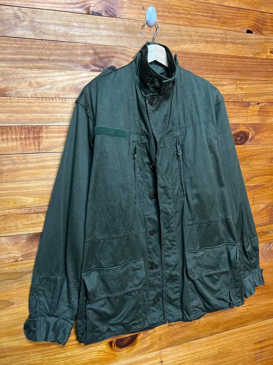 Vintage VINTAGE H.ROQUTTE ET FILS LILLE 1969 FRENCH MILITARY JACKET Size US M / EU 48-50 / 2 - 4 Thumbnail