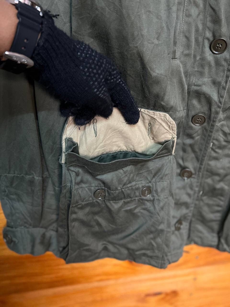Vintage VINTAGE H.ROQUTTE ET FILS LILLE 1969 FRENCH MILITARY JACKET Size US M / EU 48-50 / 2 - 7 Thumbnail