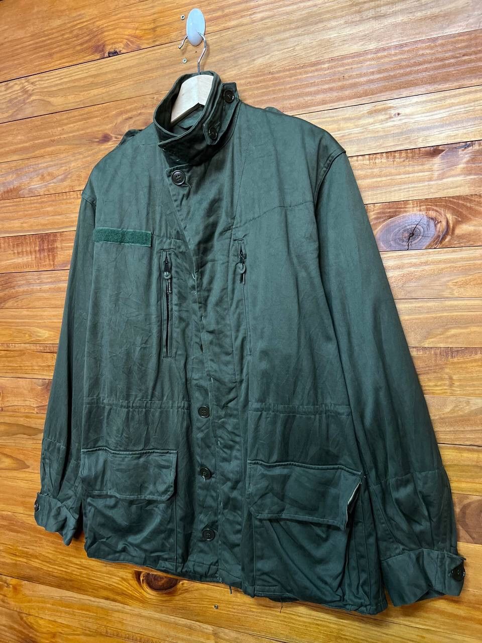 Vintage VINTAGE H.ROQUTTE ET FILS LILLE 1969 FRENCH MILITARY JACKET Size US M / EU 48-50 / 2 - 2 Thumbnail
