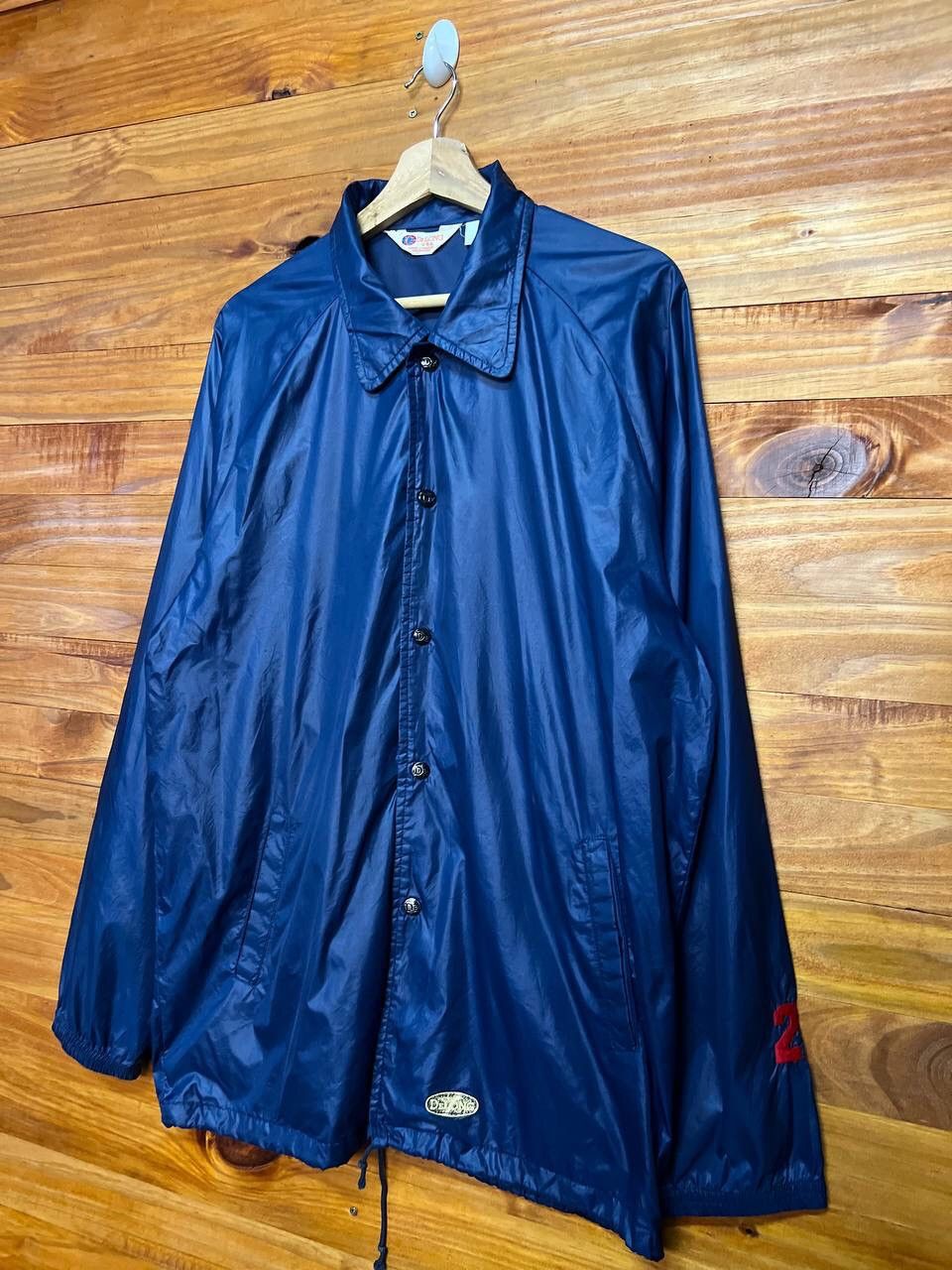 Vintage DELONG NYLON WINDBREAKER JACKET Size US M / EU 48-50 / 2 - 3 Thumbnail