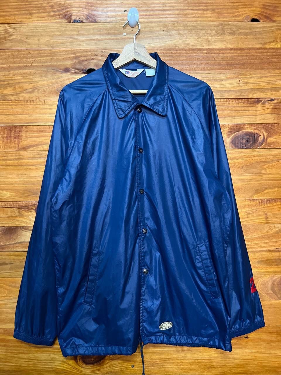 Vintage DELONG NYLON WINDBREAKER JACKET Size US M / EU 48-50 / 2 - 1 Thumbnail