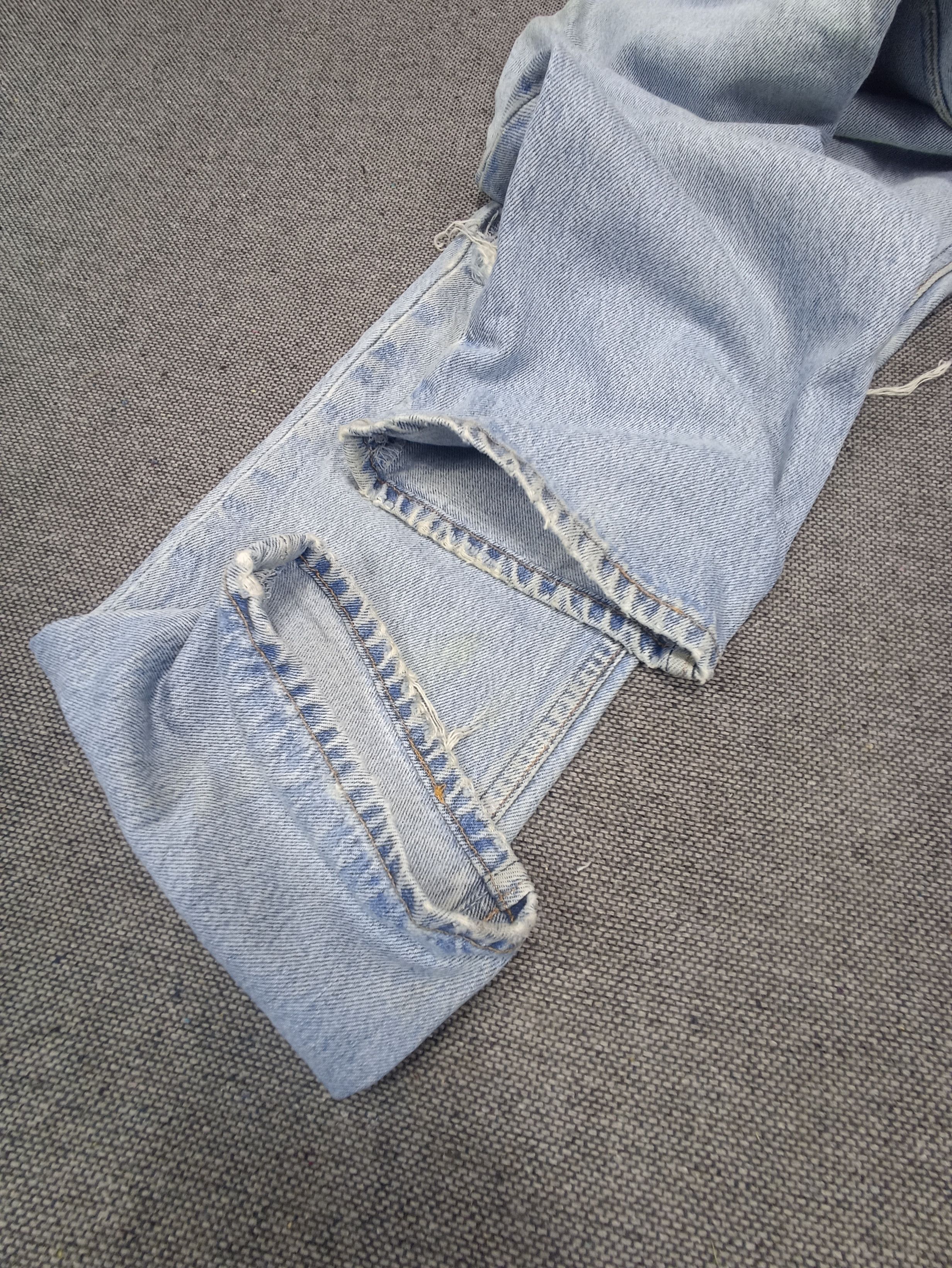 Jean × Levi's × Vintage 90s Vintage Levis 501 Distress Jeans-J171 Size US 30 / EU 46 - 7 Thumbnail