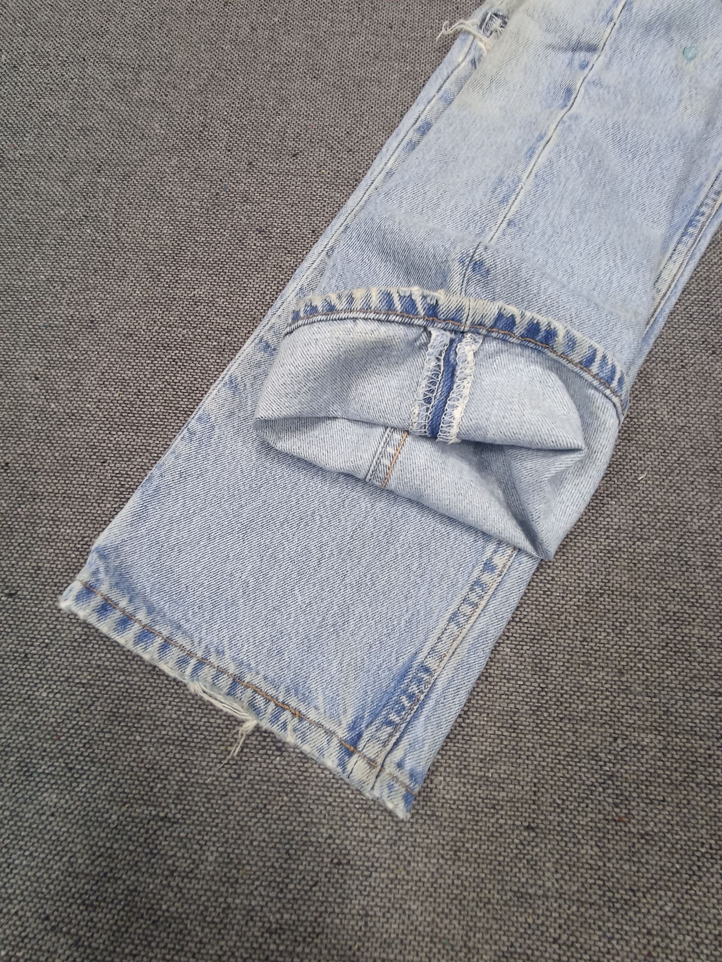 Jean × Levi's × Vintage 90s Vintage Levis 501 Distress Jeans-J171 Size US 30 / EU 46 - 6 Thumbnail