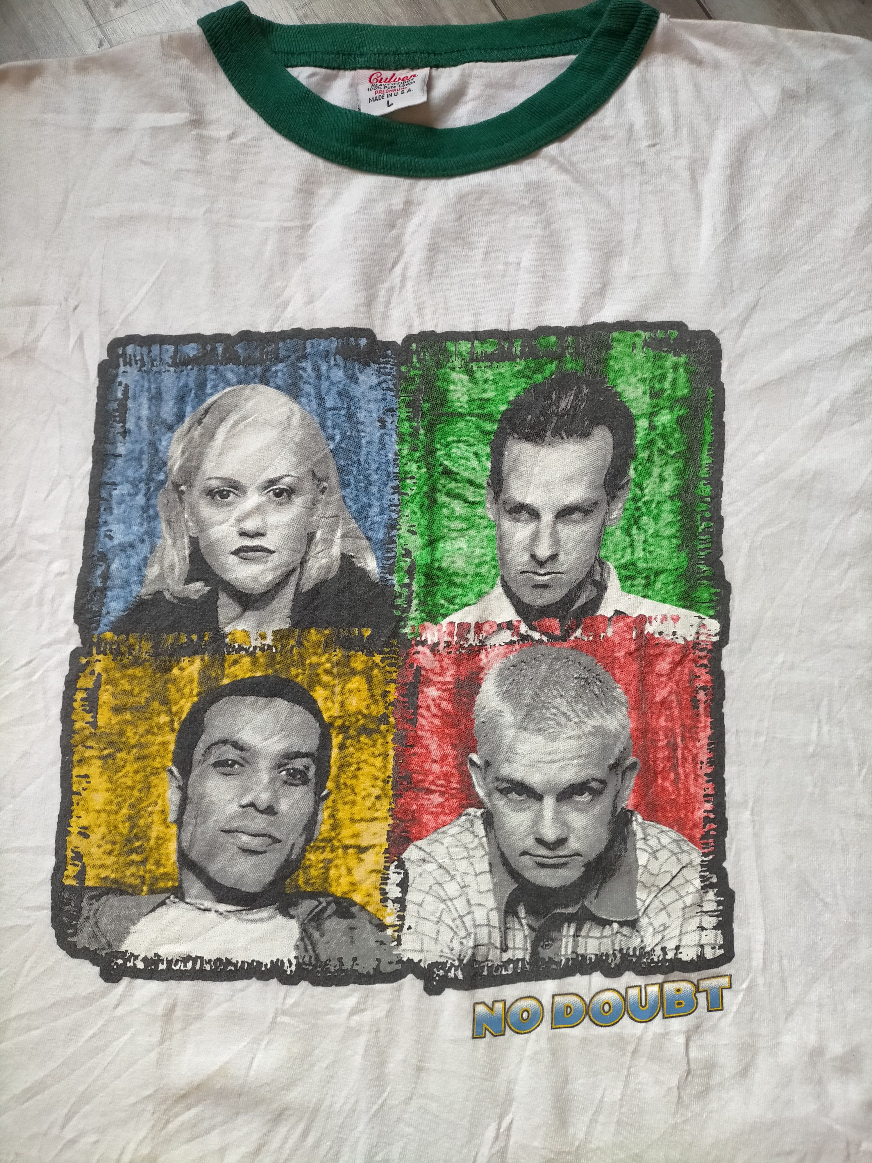 Band Tees Vintage No doubt Band tees tee Size US L / EU 52-54 / 3 - 4 Thumbnail