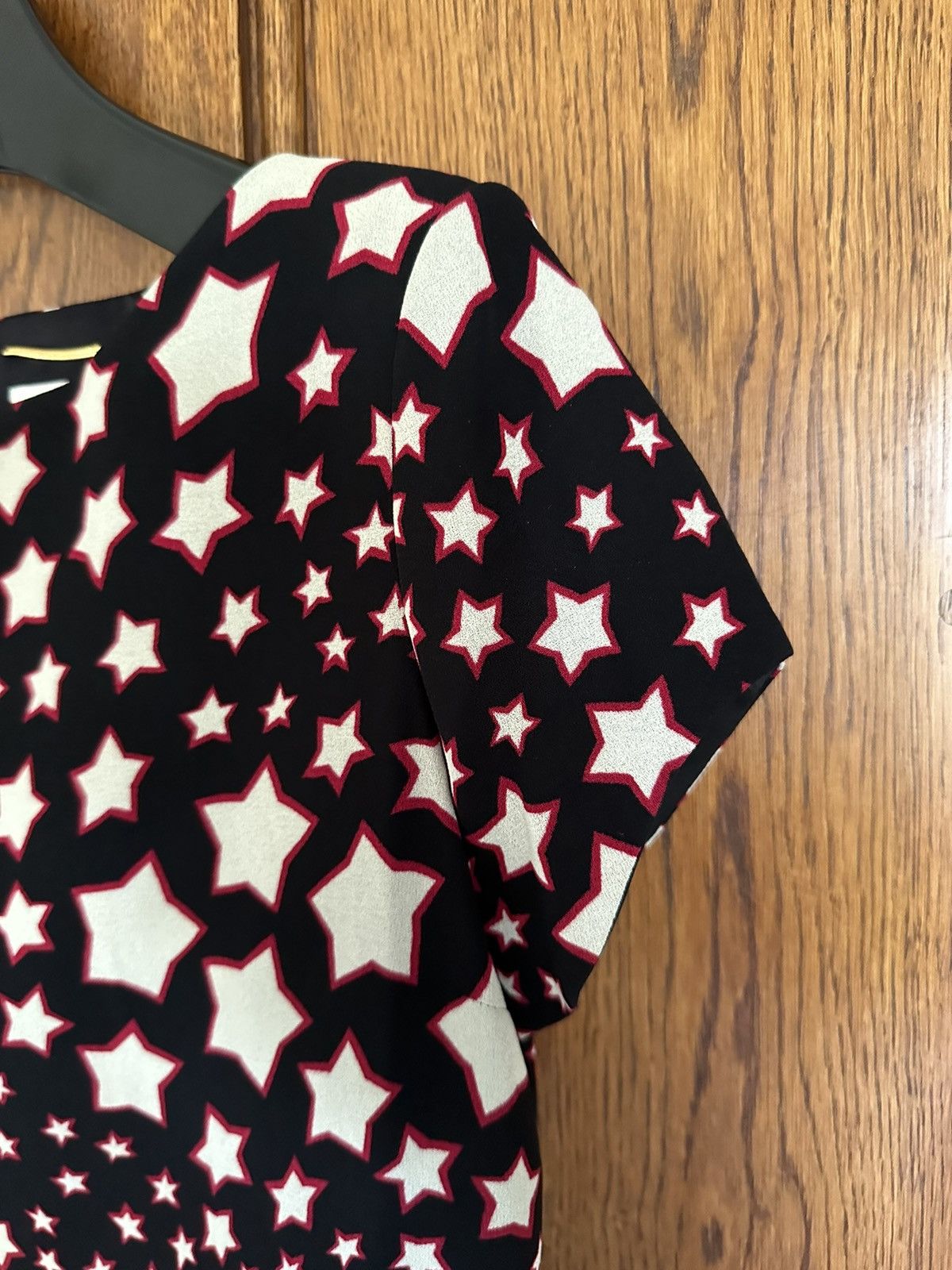 Saint Laurent Paris FW15 Saint Laurent star print dress Hedi Slimane grail FR36 Size XS / US 0-2 / IT 36-38 - 12 Thumbnail