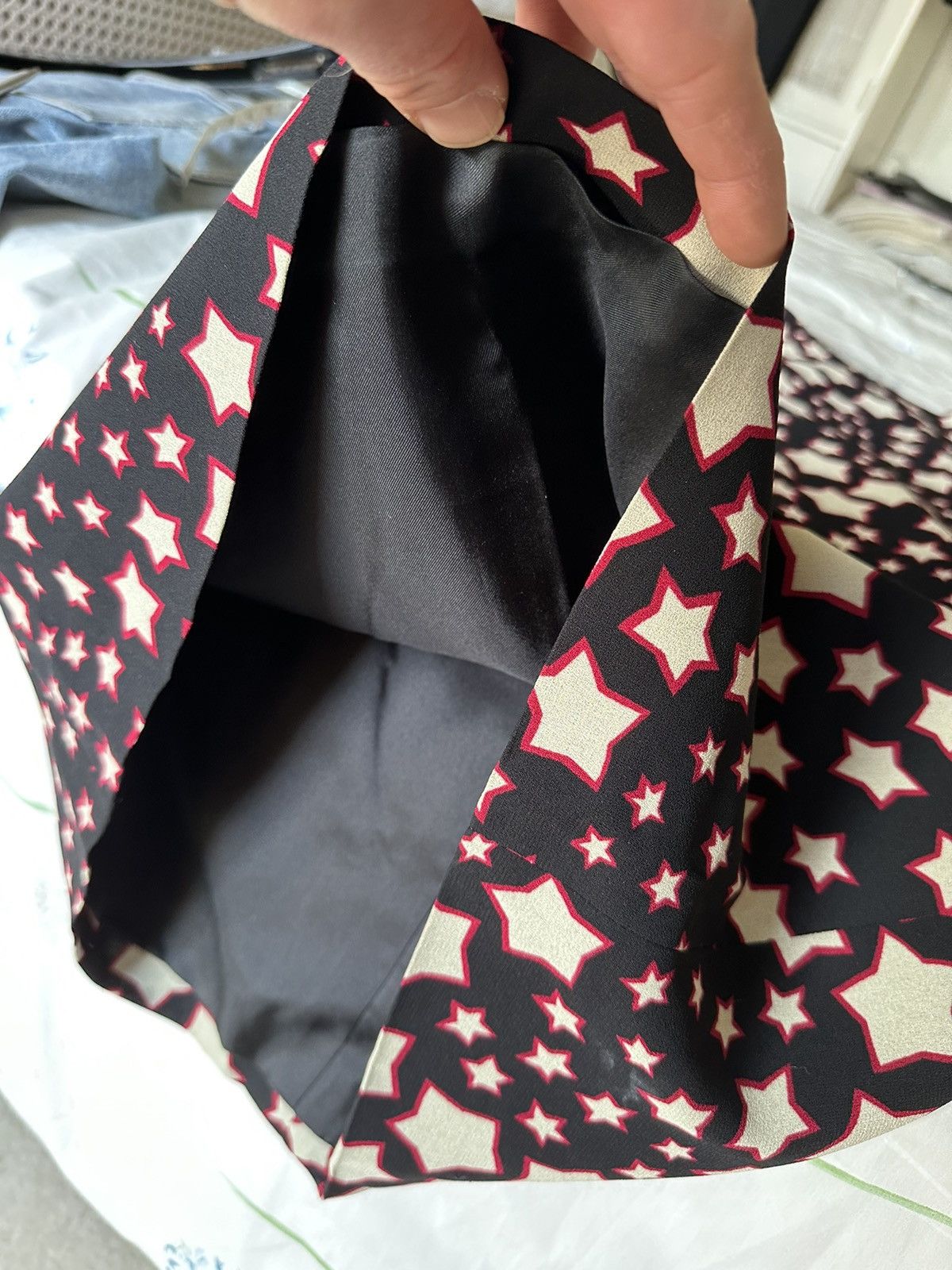 Saint Laurent Paris FW15 Saint Laurent star print dress Hedi Slimane grail FR36 Size XS / US 0-2 / IT 36-38 - 20 Thumbnail
