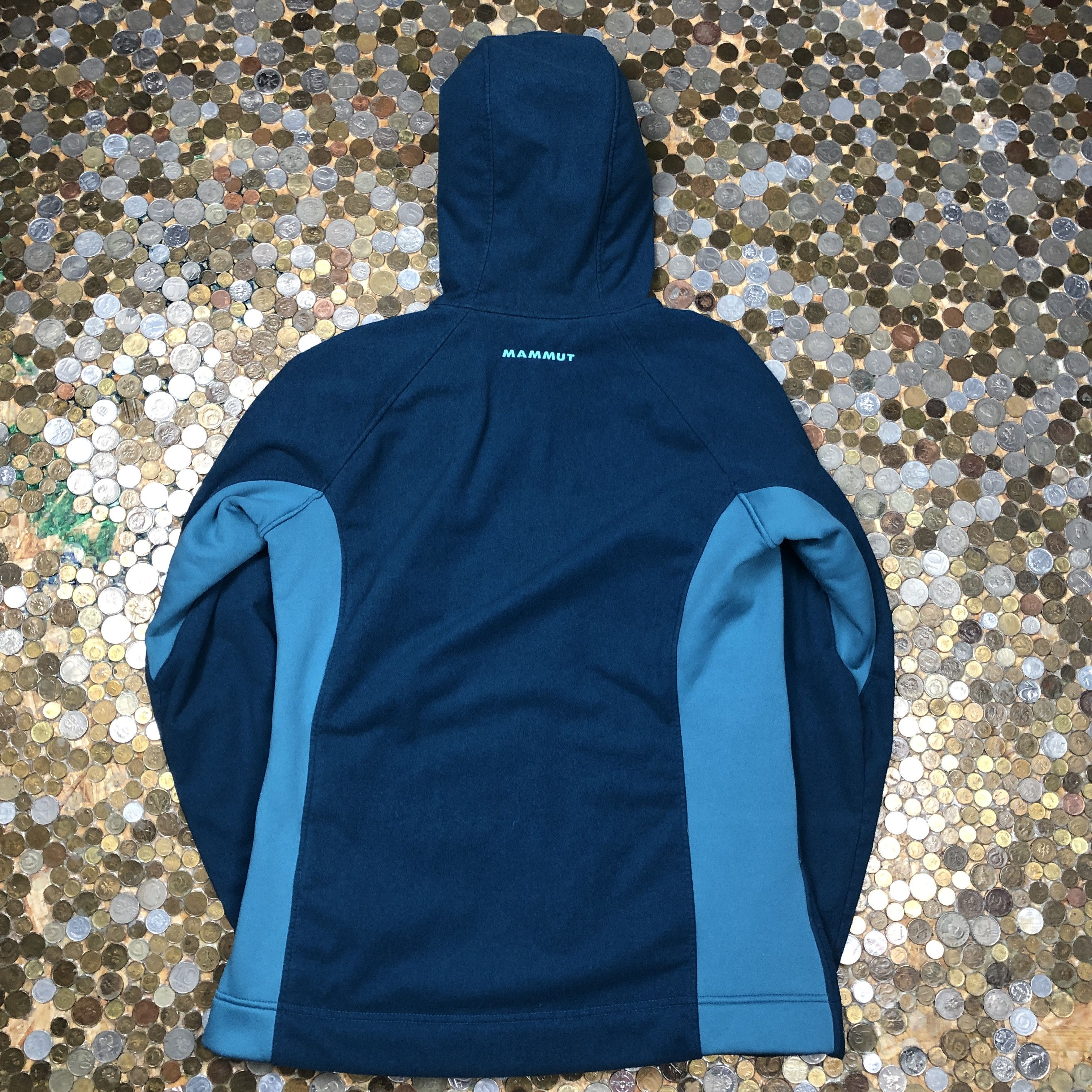 Mammut zip fleece softshell hoodie sweatshirt