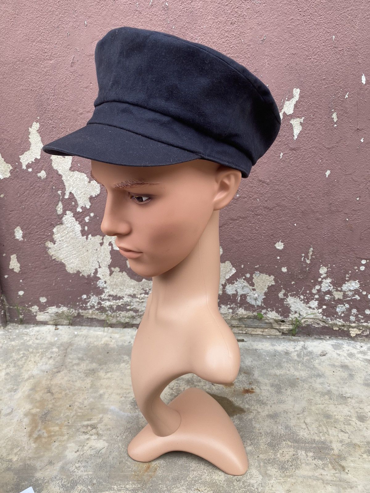 image of Ca4La Exclusive Marine Hat in Black, Men's