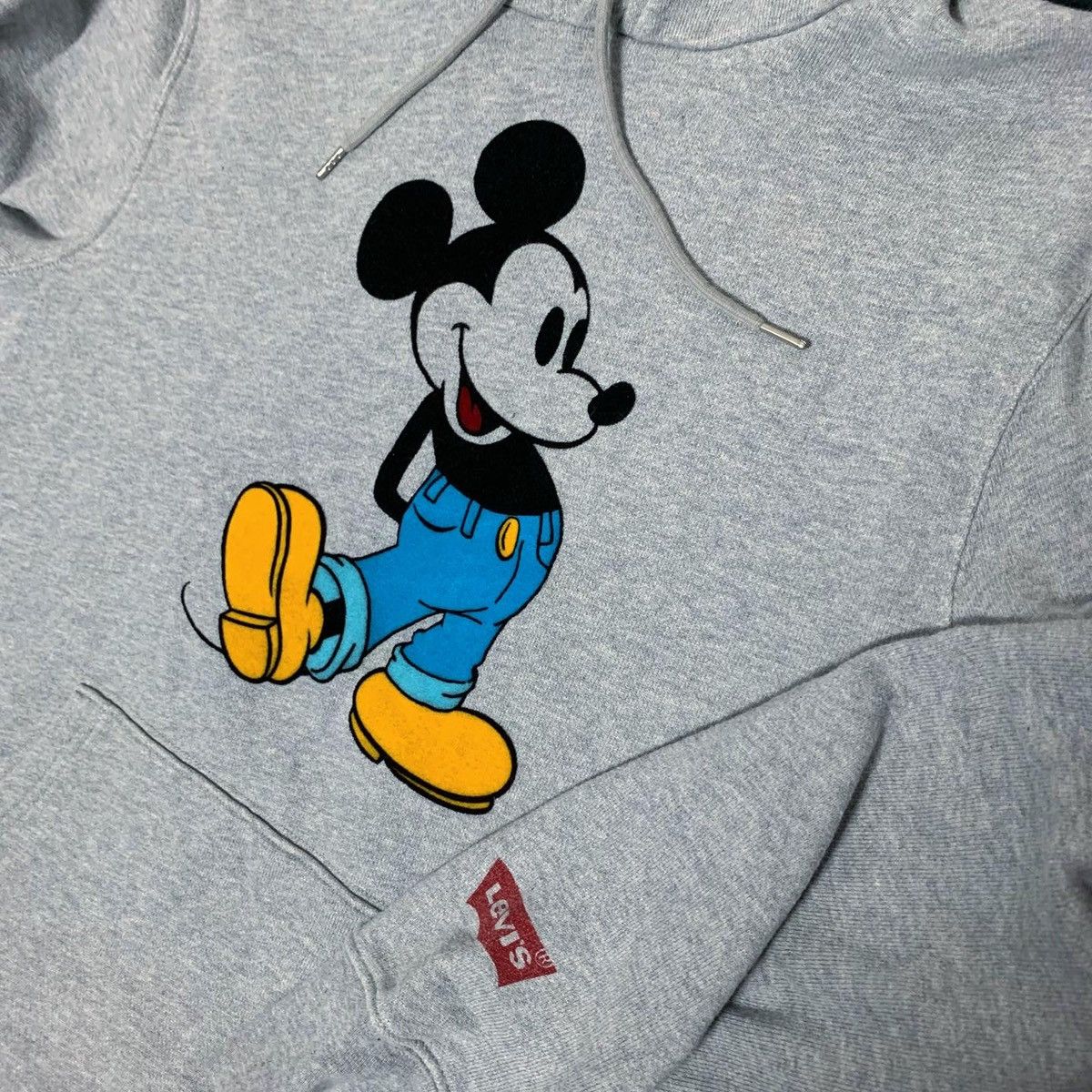 Disney Levi s Mickey Mouse Hoodie Mickey mouse grey vintage Levi s Grailed