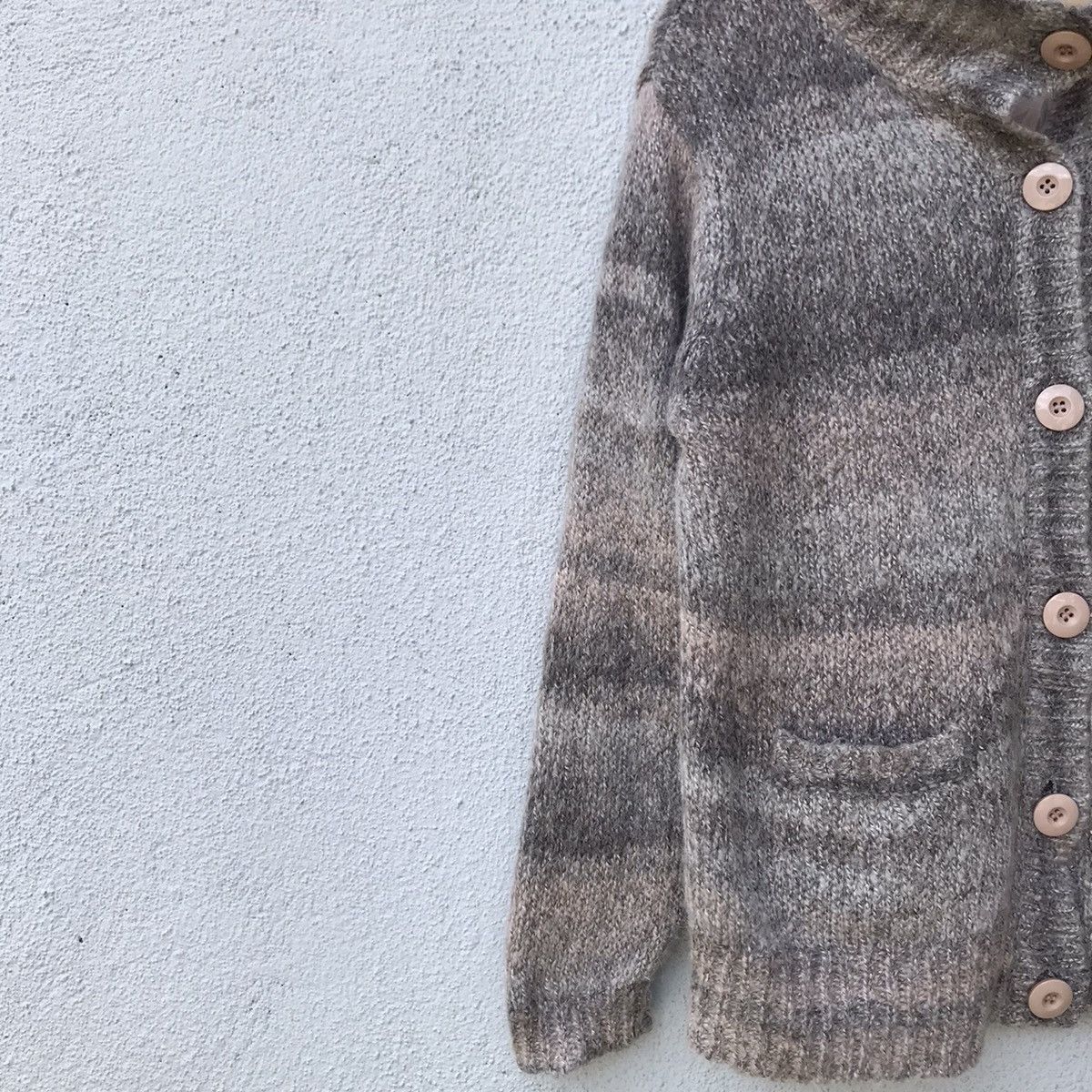 Japanese Brand Vintage Shinclee Mohair Button up Cardigan Knitwear Sweater Size US M / EU 48-50 / 2 - 4 Thumbnail