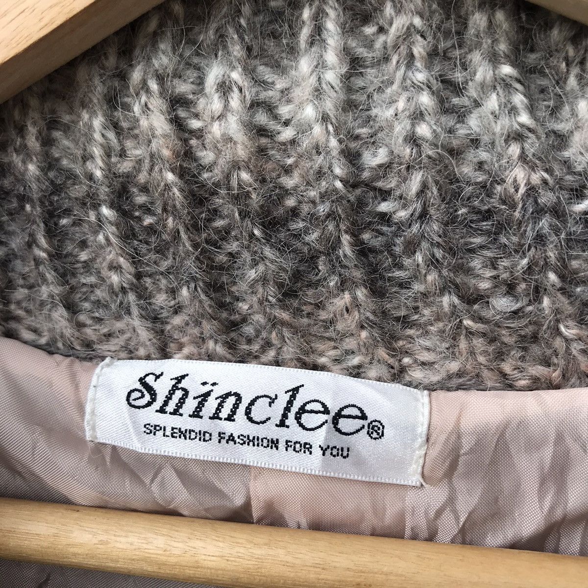 Japanese Brand Vintage Shinclee Mohair Button up Cardigan Knitwear Sweater Size US M / EU 48-50 / 2 - 8 Thumbnail