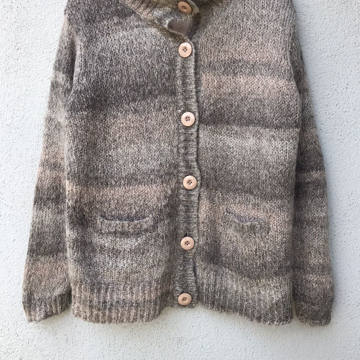 Japanese Brand Vintage Shinclee Mohair Button up Cardigan Knitwear Sweater Size US M / EU 48-50 / 2 - 3 Thumbnail
