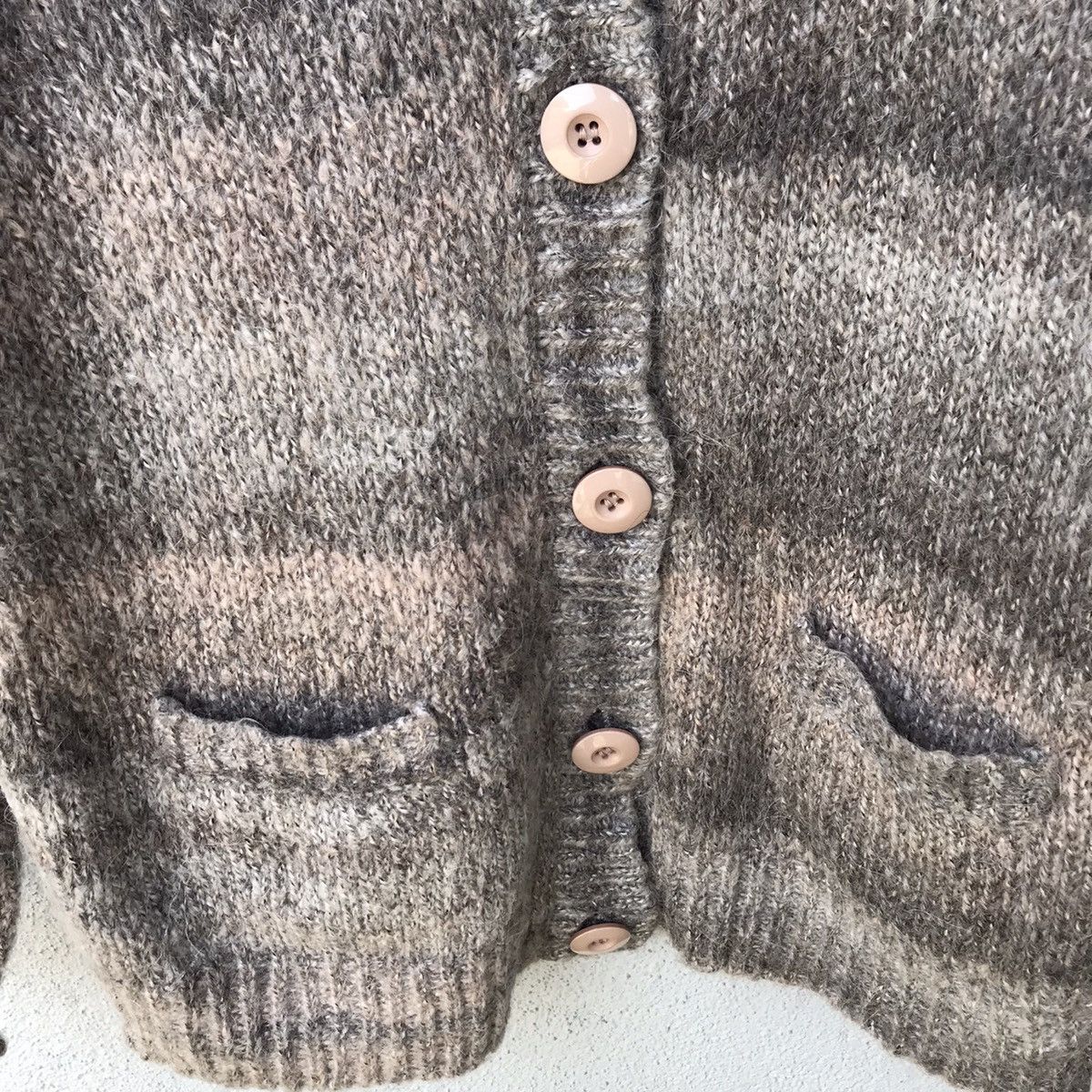 Japanese Brand Vintage Shinclee Mohair Button up Cardigan Knitwear Sweater Size US M / EU 48-50 / 2 - 7 Thumbnail