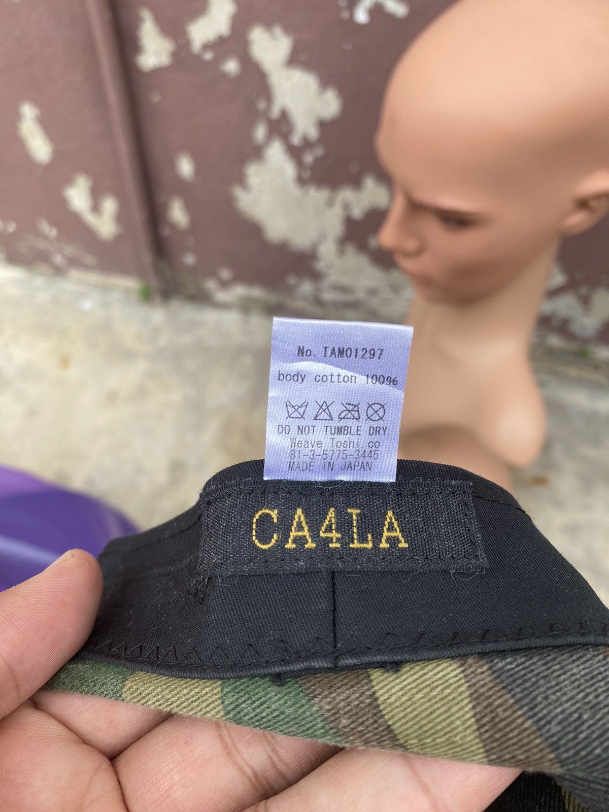 CA4LA Ca4la Camouflage Hat Size ONE SIZE - 6 Thumbnail
