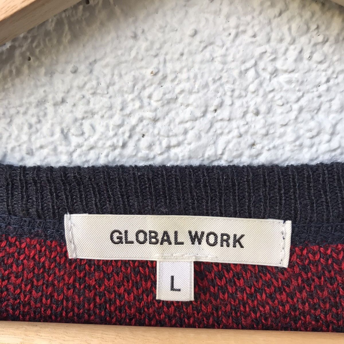 Aran Isles Knitwear Vintage Global Work Square Pattern Pullover Knitwear Size US L / EU 52-54 / 3 - 7 Thumbnail
