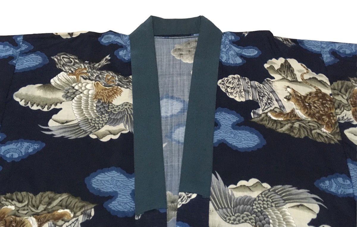 Japanese Brand Rare Design Vintage Japanese Brand Kimono Sukajan 1990s Size US XL / EU 56 / 4 - 6 Thumbnail