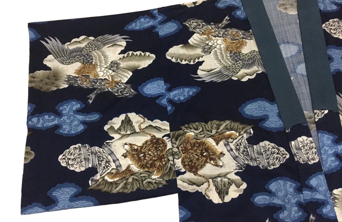 Japanese Brand Rare Design Vintage Japanese Brand Kimono Sukajan 1990s Size US XL / EU 56 / 4 - 4 Thumbnail